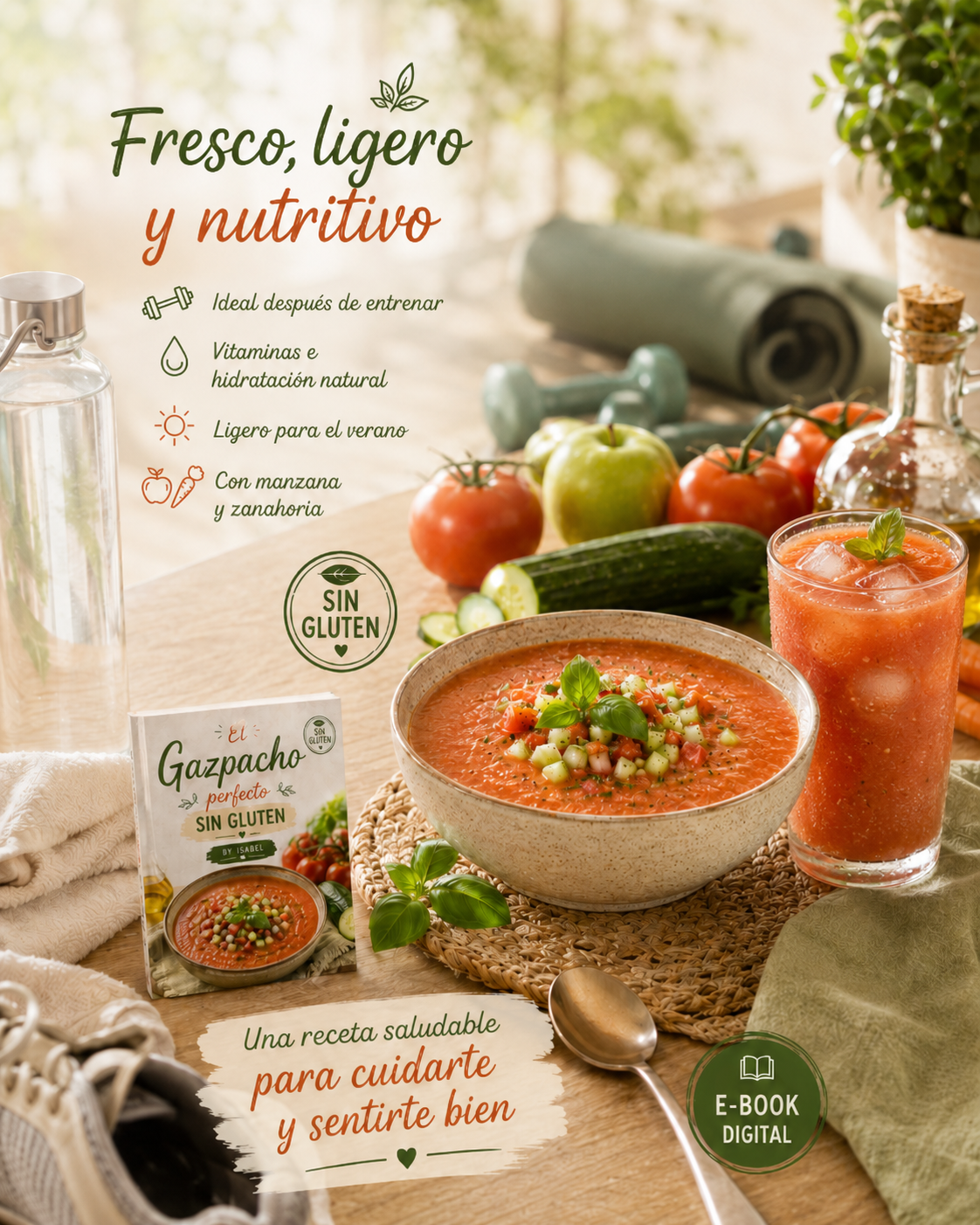 El Gazpacho Perfecto Sin Gluten